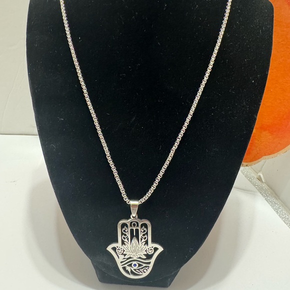 Golden girls statement Necklace, Minimalist Golden Hypoallergenic… - Picture 10 of 15